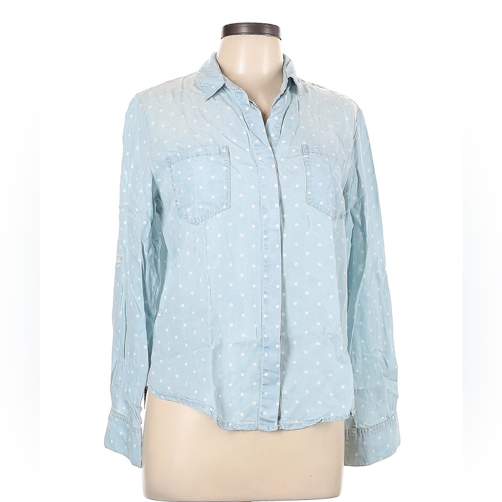 Aqua Button-down